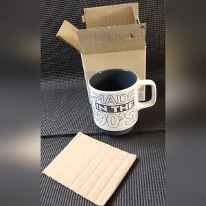 Disney Retro 'Made in the 90's' Mug - Black and White